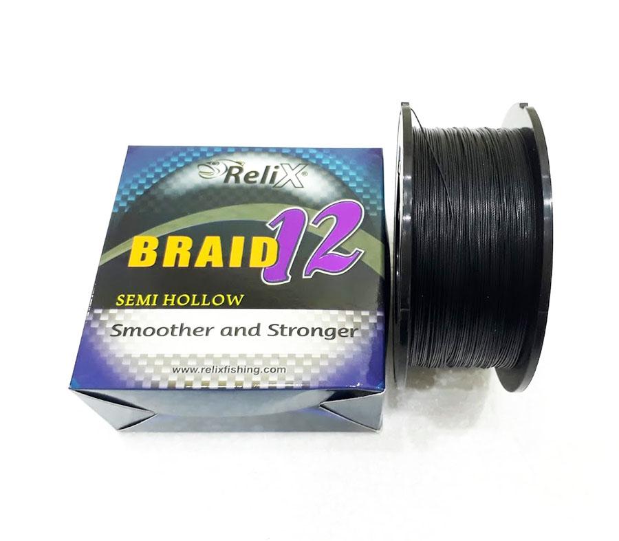 Dây câu cá PE Relix Braid 12 Sợi 300 mét