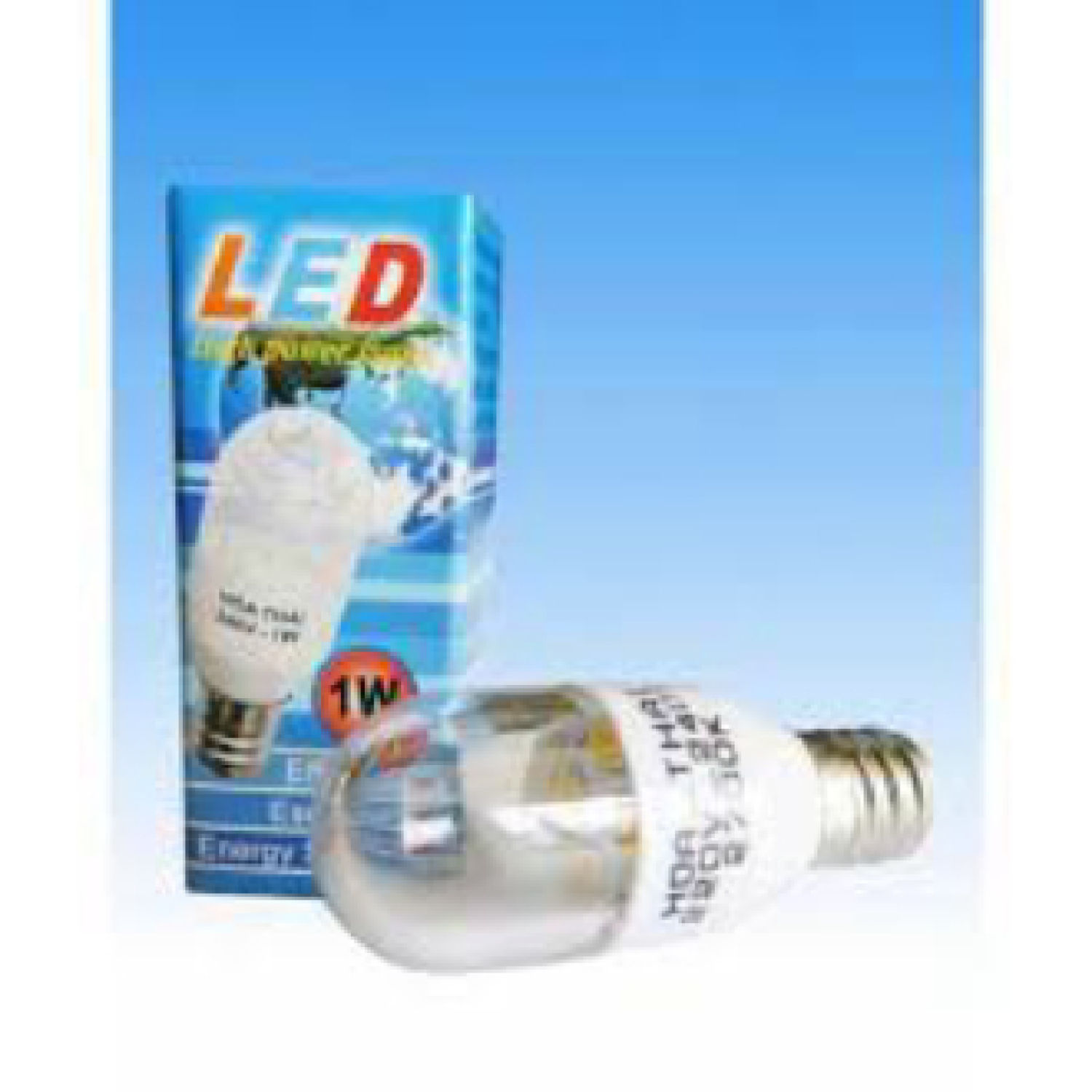 Bóng led tủ lạnh 1w hòa thái đui e12, e14