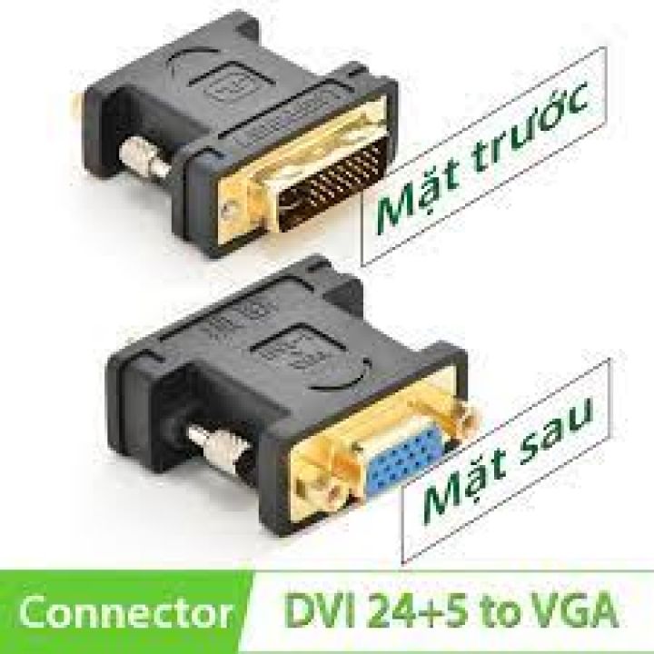 Cổng chuyển DVI (24+5) to VGA
