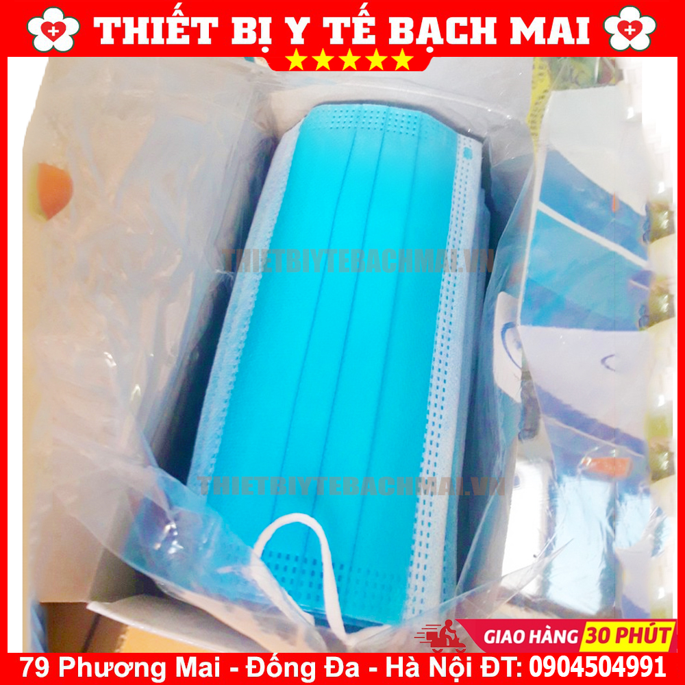 Khẩu Trang Hướng Dương Y Tế 3 Lớp, 4 Lớp Các Màu