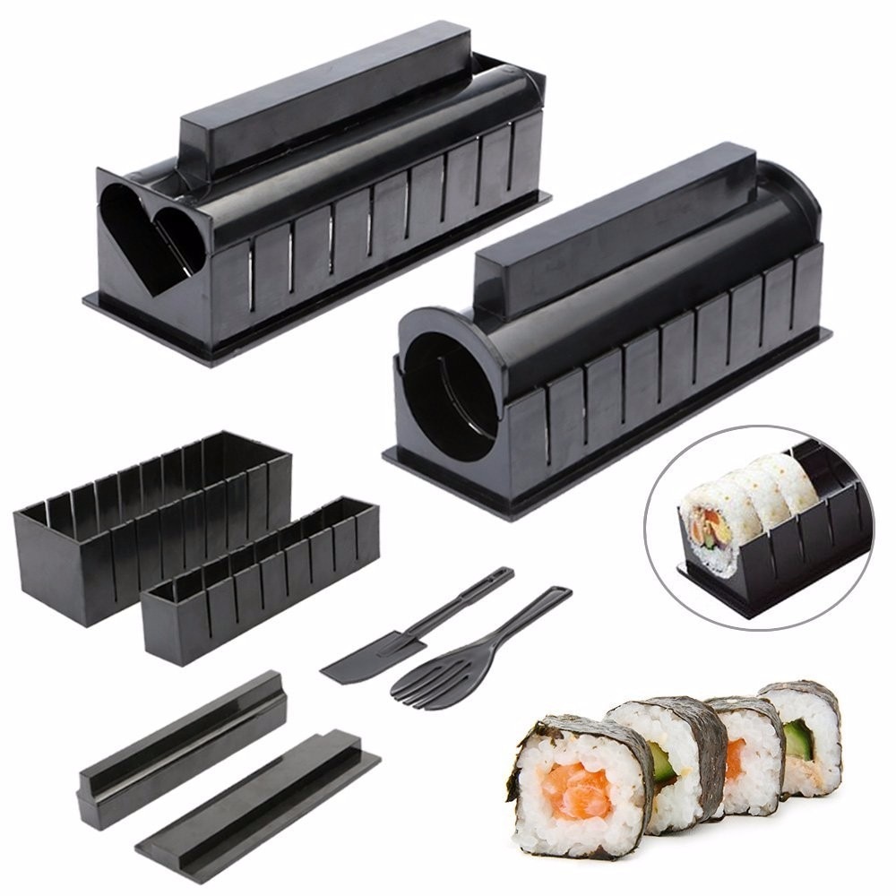Bộ dụng cụ làm sushi 10 món