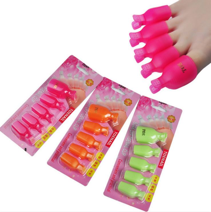 [HCM]Kẹp chân ủ phá gel 5 cái