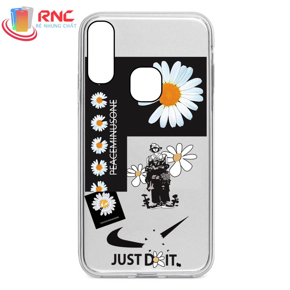 [HCM]Ốp lưng Vsmart Active 1 Plus Hoa Cúc Peaceminusone dẻo trong Silicone in hình(sản phẩm có 6 mẫu)