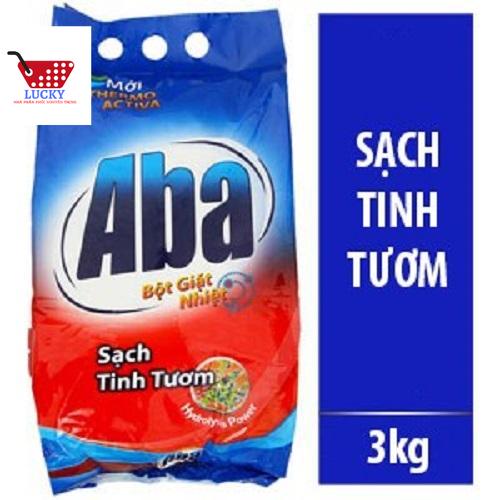 [HCM] Bột giặt nhiệt Aba Sạch tinh tươm 2,9kg