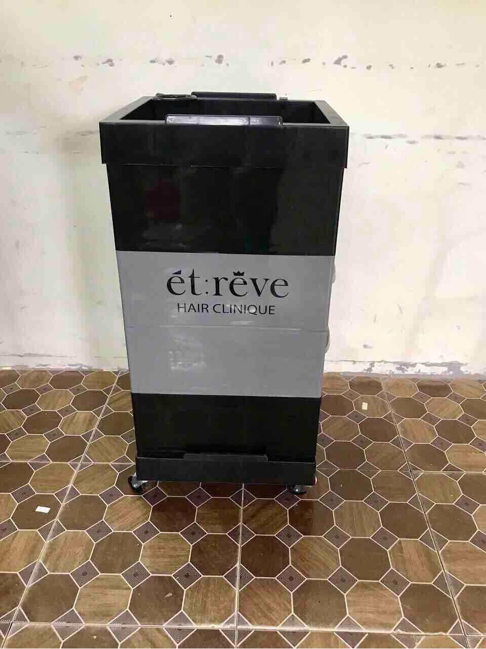 [HCM]Xe đẩy dụng cụ làm tóc cho salon cao cấp