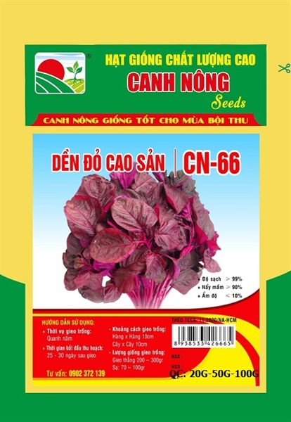 DỀN ĐỎ CAO SẢN CN-66( gói 20 gram)