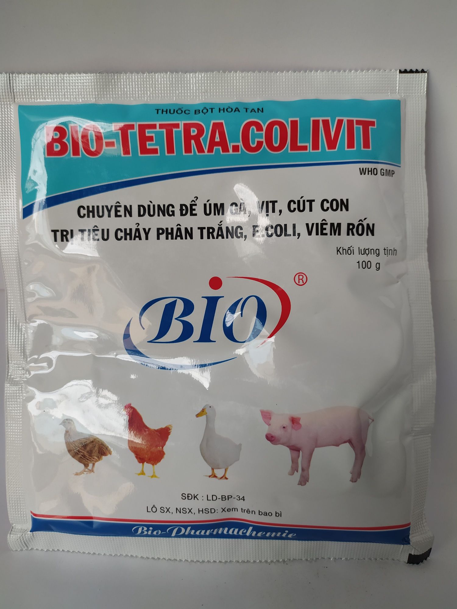 BIO TETRA COLIVIT GÓI 100G