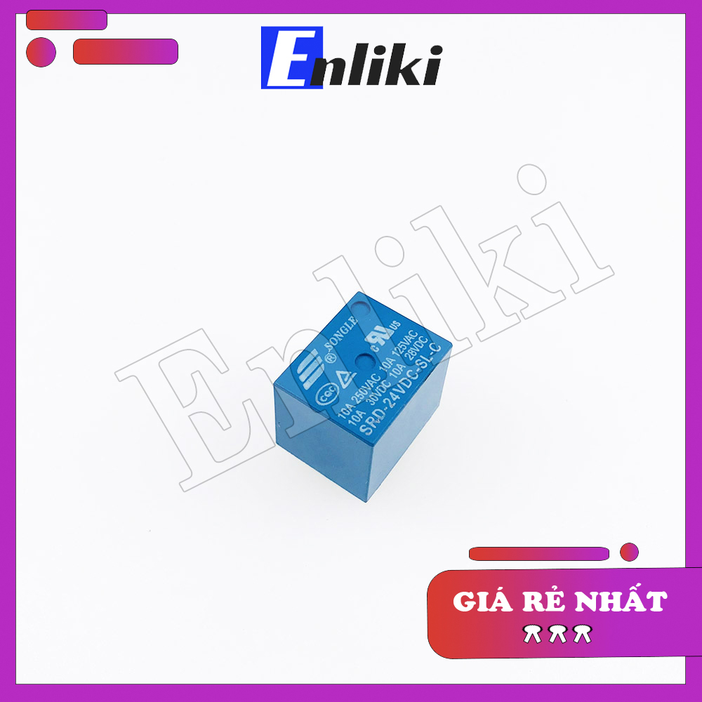 Relay SRD-24VDC-SL-C 24V 10A  (5 Chân)