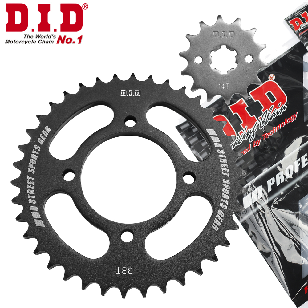 Dĩa DID Exciter 135 ('11) 428-38T Professional Gear (EDP BLACK)