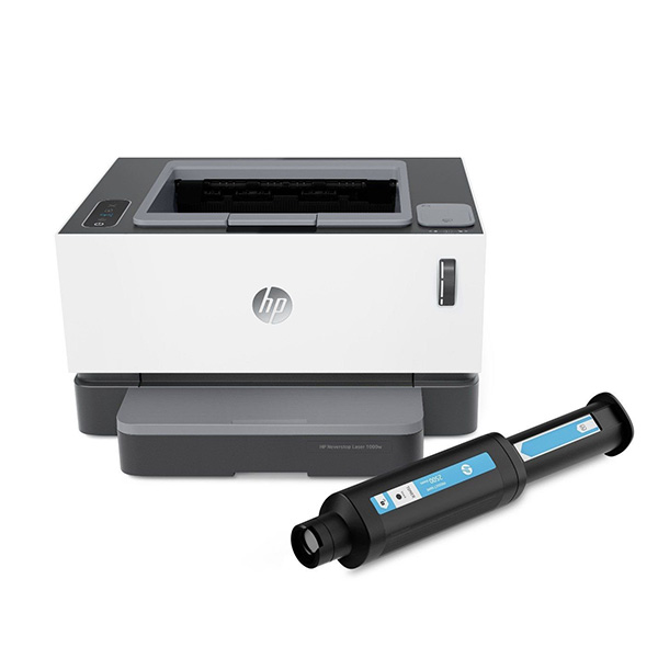 Máy in HP Neverstop Laser 1000W hàng mới chính hãng bảo hành 12 tháng nạp mực đơn giản không cần tháo hộp mực - bảo hành HP toàn quốc