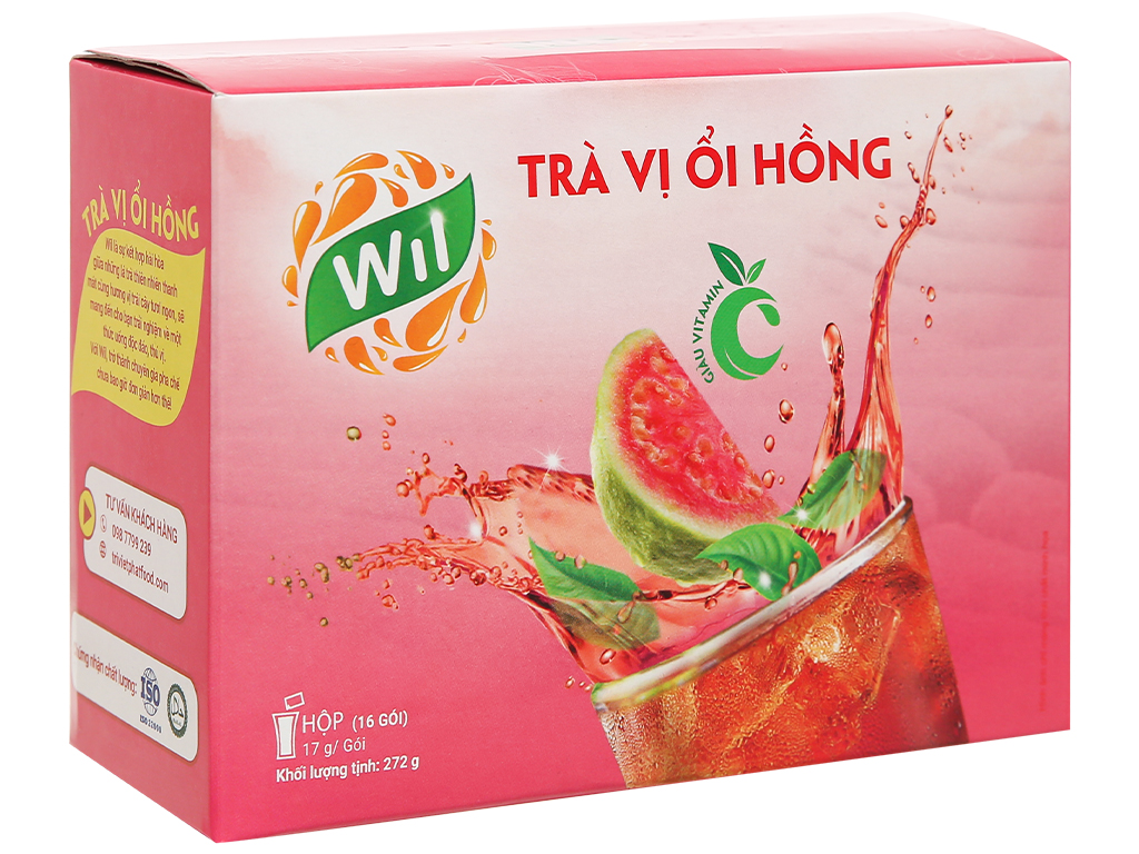 Trà ổi hồng Wil hộp 272g