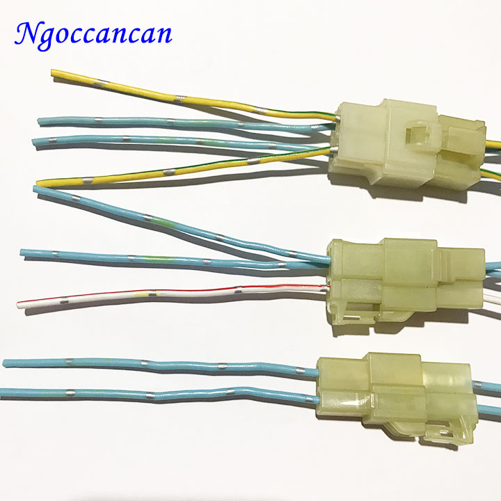 Giắc đực cái cho ô tô – jack kết nối đực cái chân to