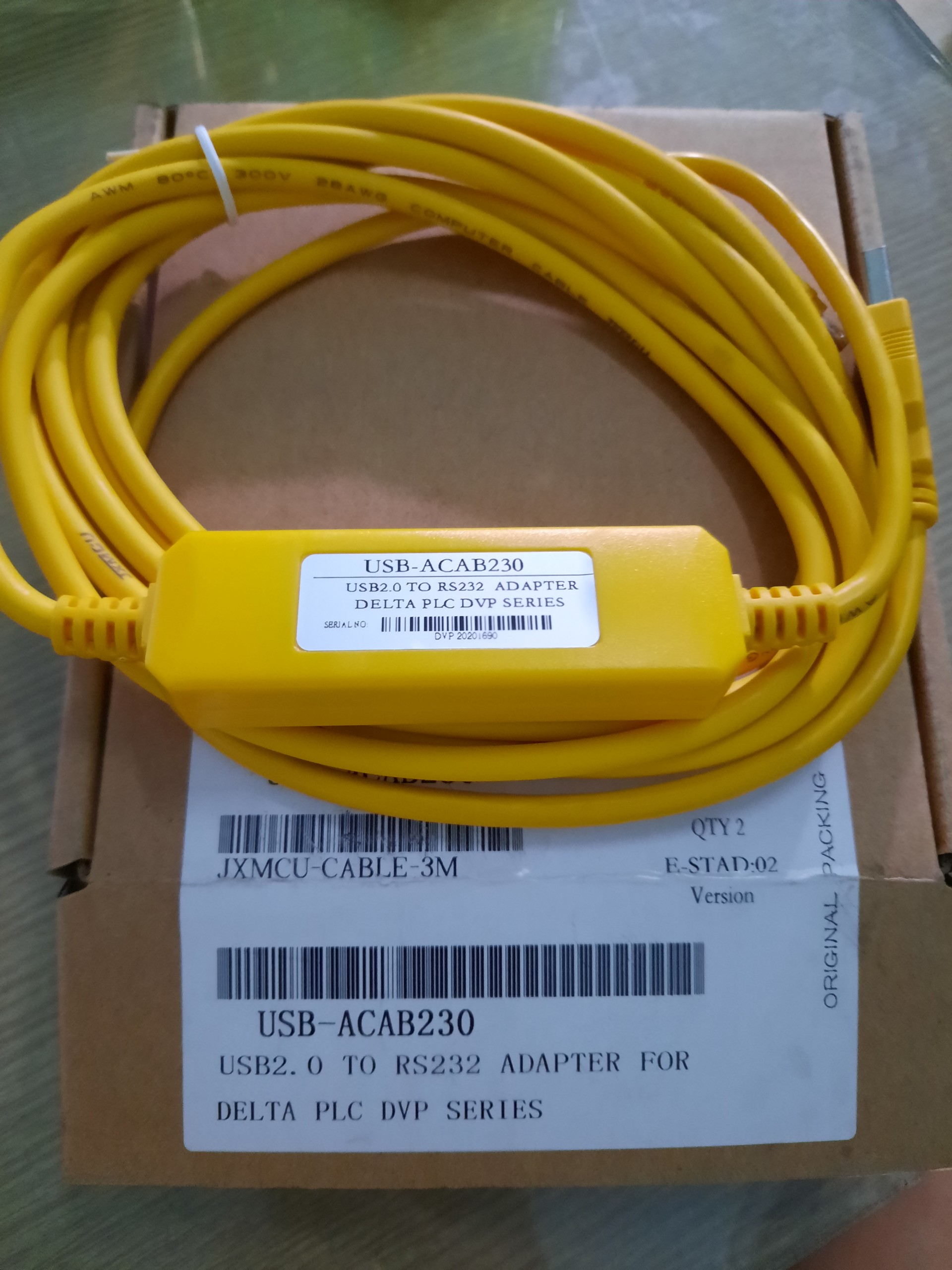 CÁP LẬP TRÌNH PLC DELTA USB DVP - CÁP PLC Delta USBACAB230