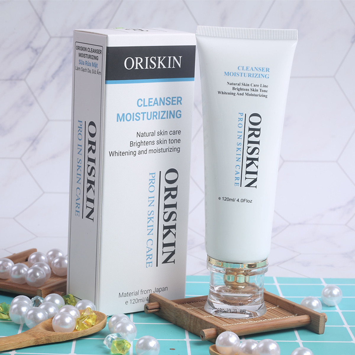 Sữa Rửa Mặt Trắng Da Oriskin Cleanser Moisturizing 100ml