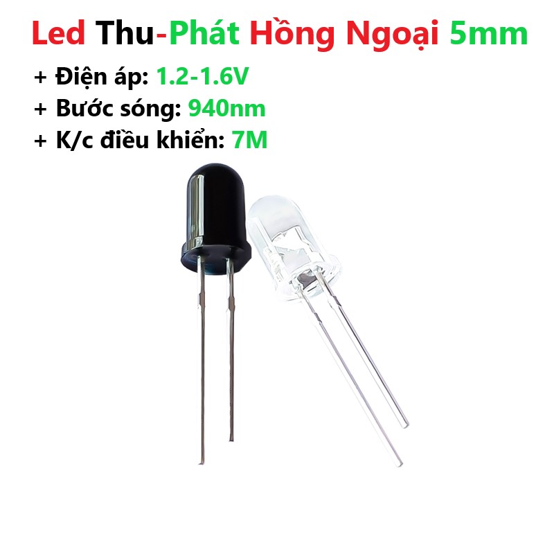 Mạch module cảm biến hồng ngoại lm393 - dò đường tránh vật cản, led thu phát hồng ngoại
