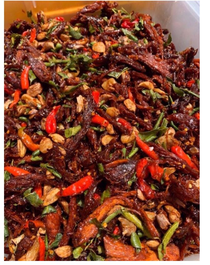 [HCM]500gr Khô Bò Đập Lá Chanh