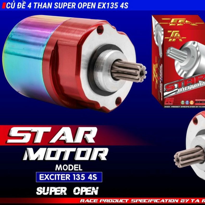 CỦ ĐỀ ĐỘ SUPPER OPEN MẪU V2 TA RACING WINNER SONIC EXCITER - 4 THAN