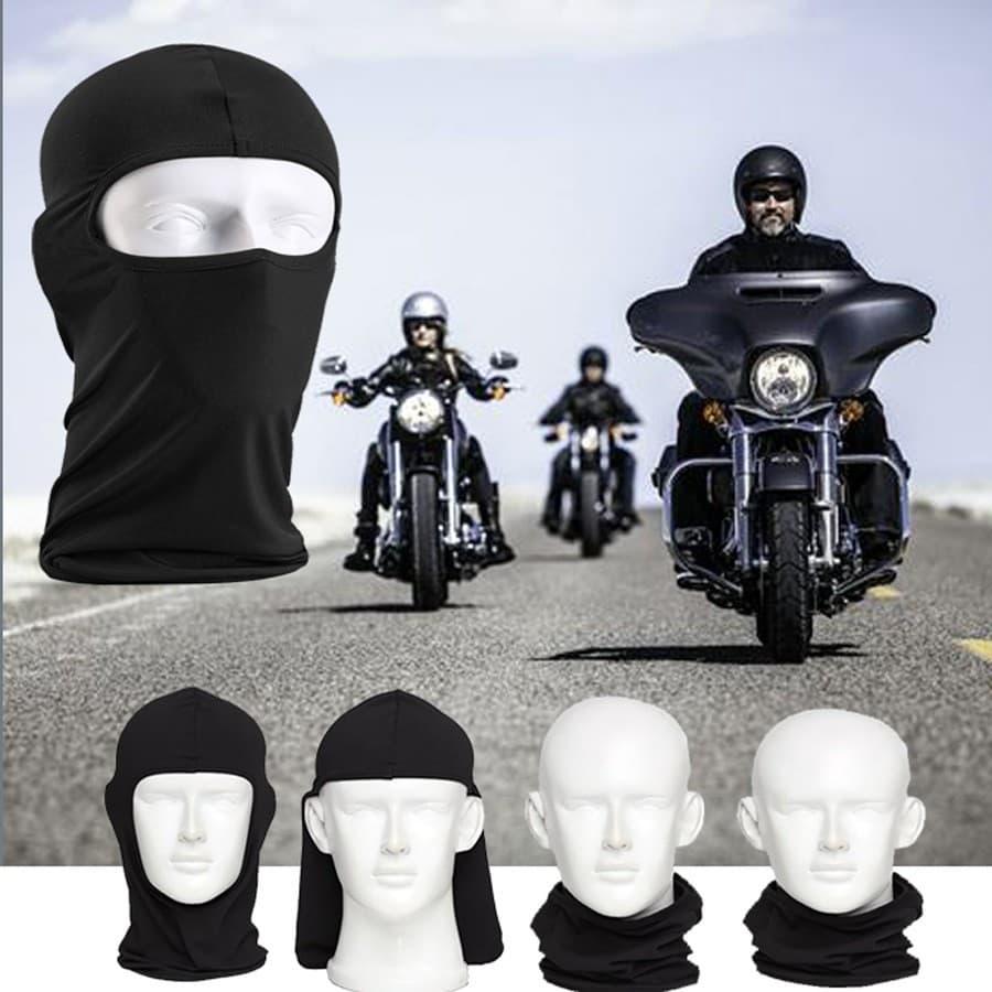 Khăn trùm mặt nạ đi phượt NINJA (Màu Đen)