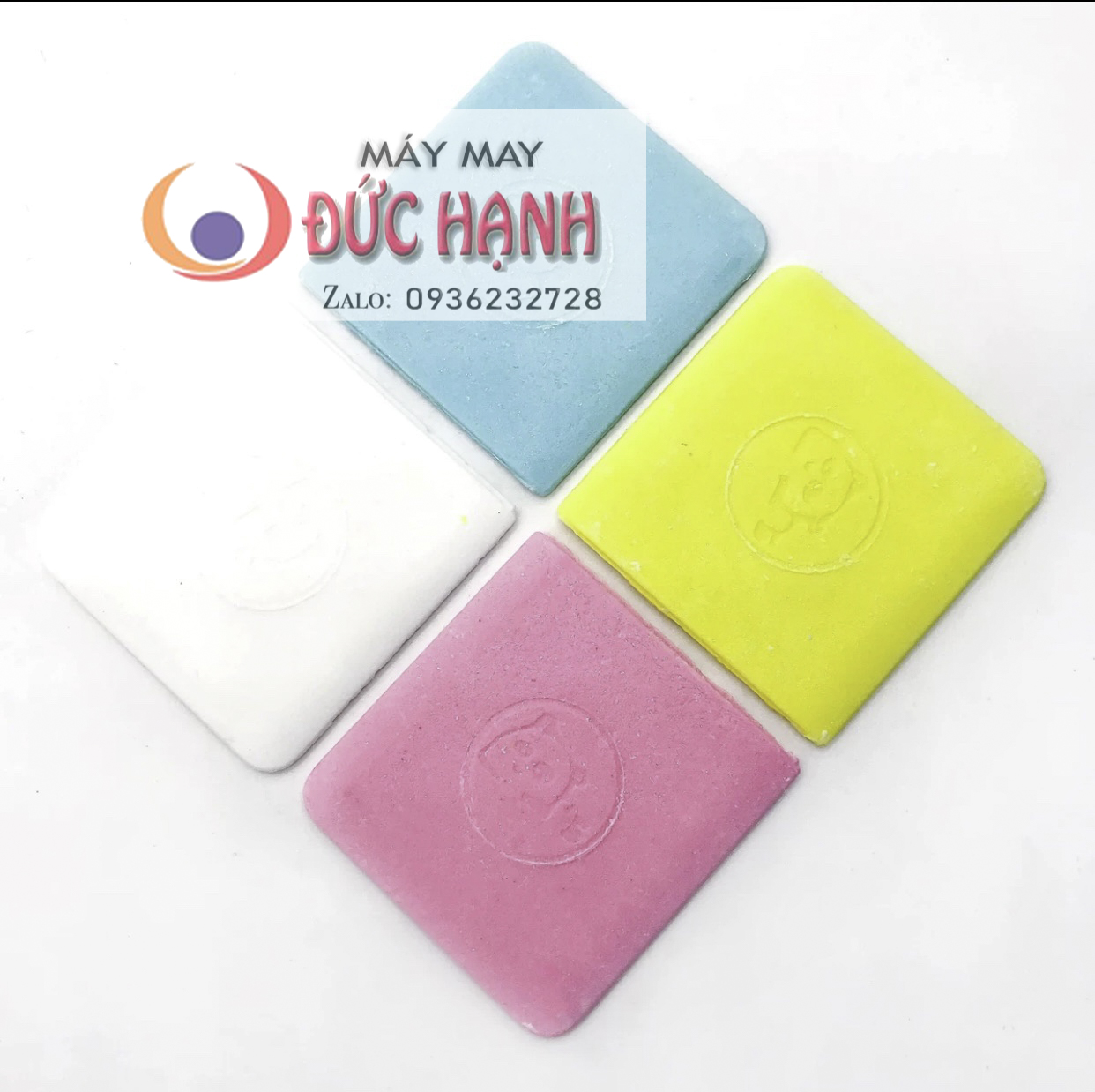 Phấn bay Panda nhiều màu sắc 4 màu - Phấn bay con gấu Panda