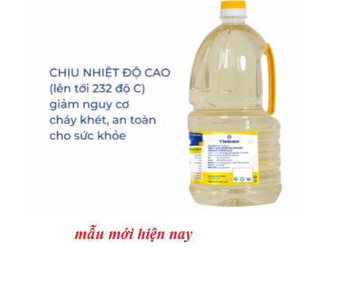 Dầu Dừa Tinh Luyện Vietcoco 2L