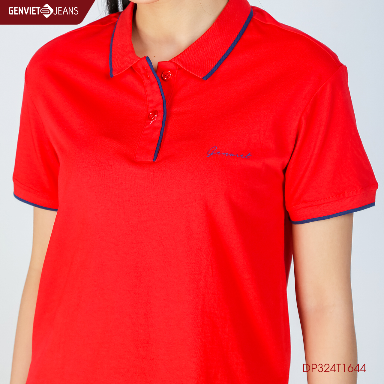 Áo phông polo nữ DP324T1644 GENVIET