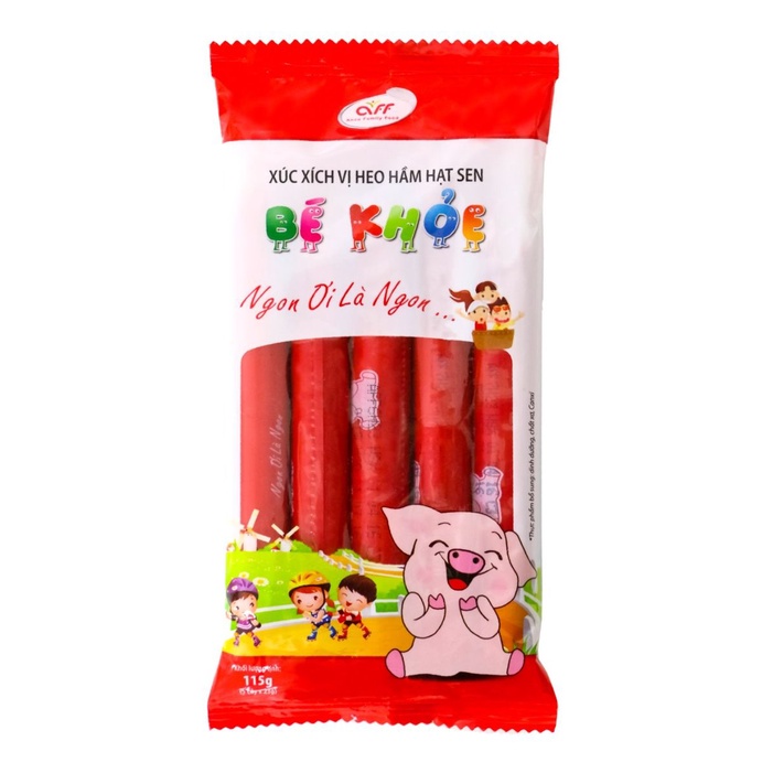 Xúc xích ăn liền tiệt trùng"Bé khỏe"