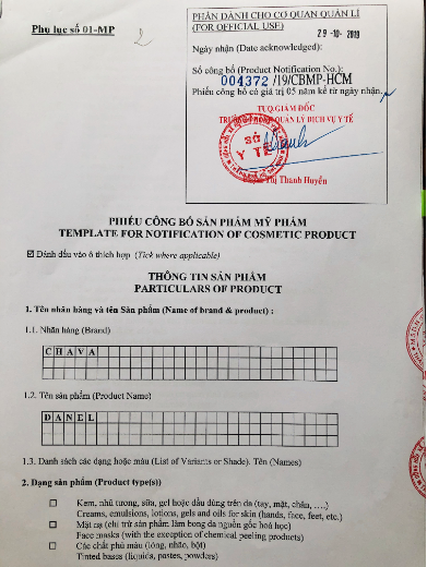 Nước hoa CHAVA DANIEL- Nước hoa Pháp dành cho người Việt