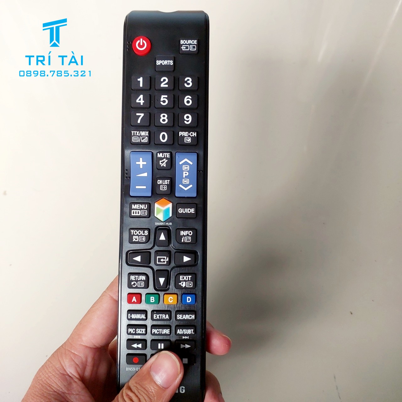 Điều khiển tivi smart samsung, remote tivi samsung smart, hàng chính hãng, bóc từ thùng