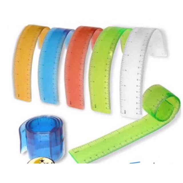 Thước dẻo Màu Aihao dài 20 cm loại dày