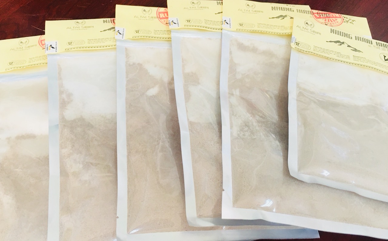 BỘT NHUNG HƯƠU KHÔ SIBIRI ( gói 50g)