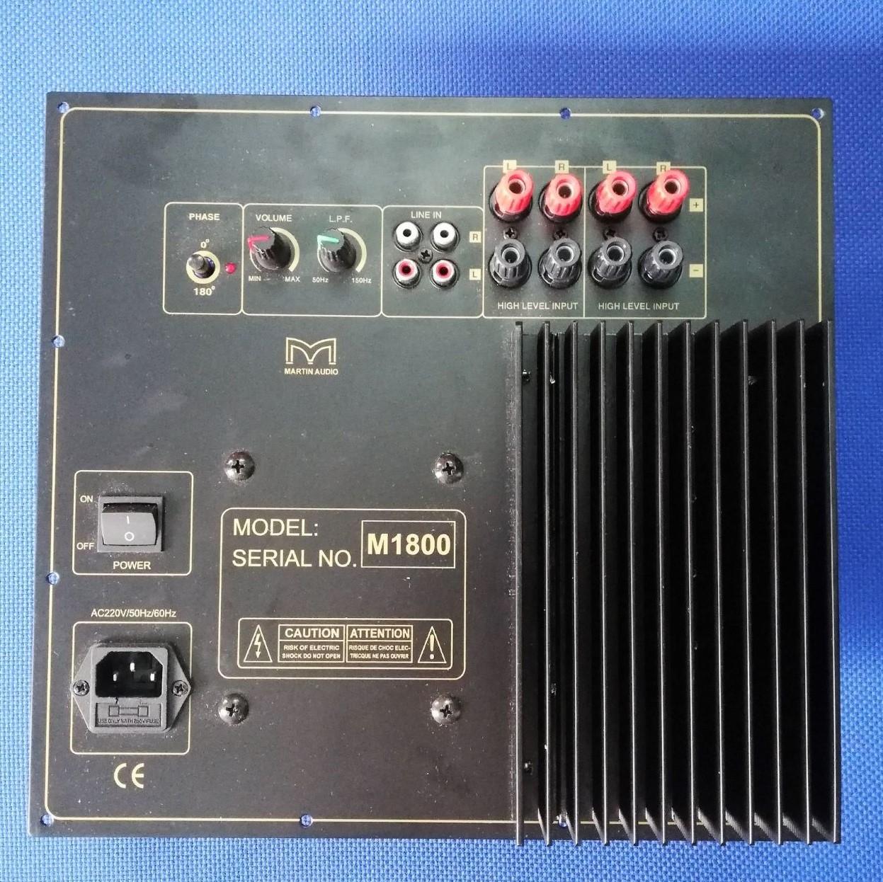 Mạch loa sub điện 500W - 4 sò