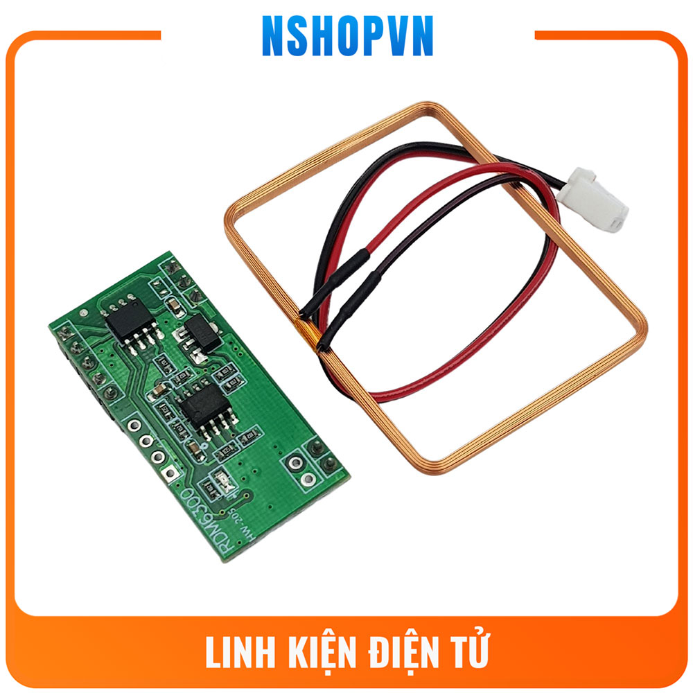 Module thu phát rfid rdm6300 rf 125khz uart nối tiếp đầu ra