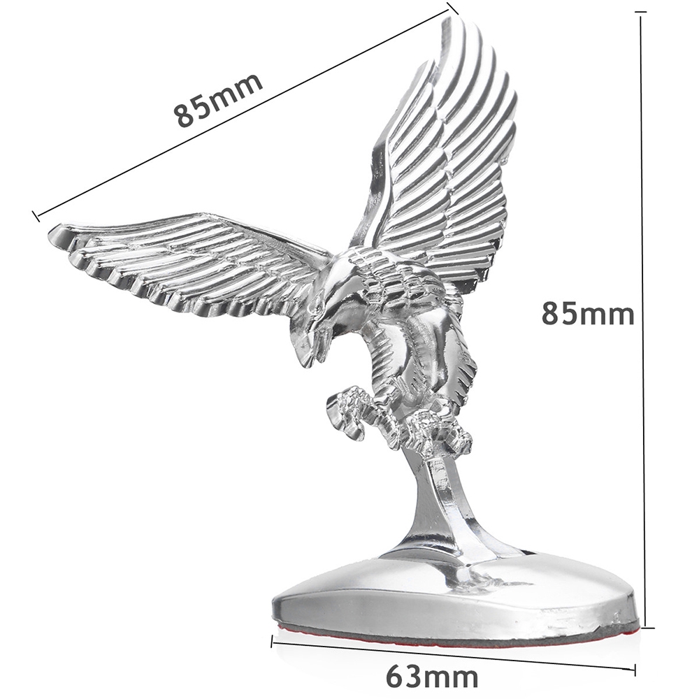 Logo Chim Đại bàng 3D dán mui xe, capo