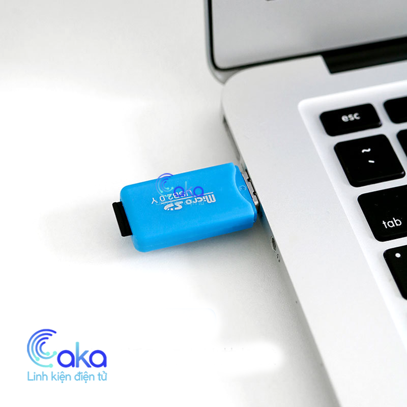 Đầu Đọc Thẻ MicroSD Mini USB 2.0 - Tốc Độ Ổn Định, Hỗ Trợ TF/microSD