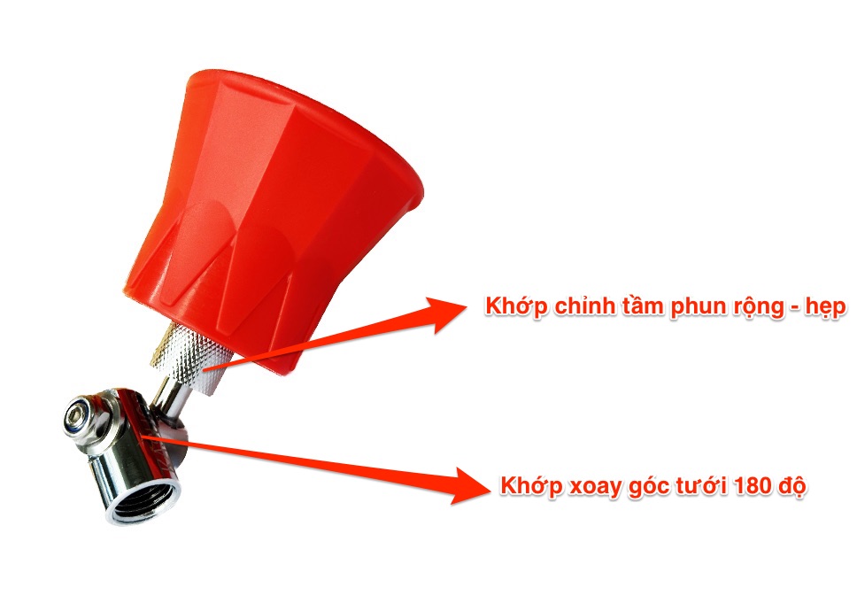 Béc phun xịt kasuco lổ phun bằng sứ phun sương nhuyễn ít hao