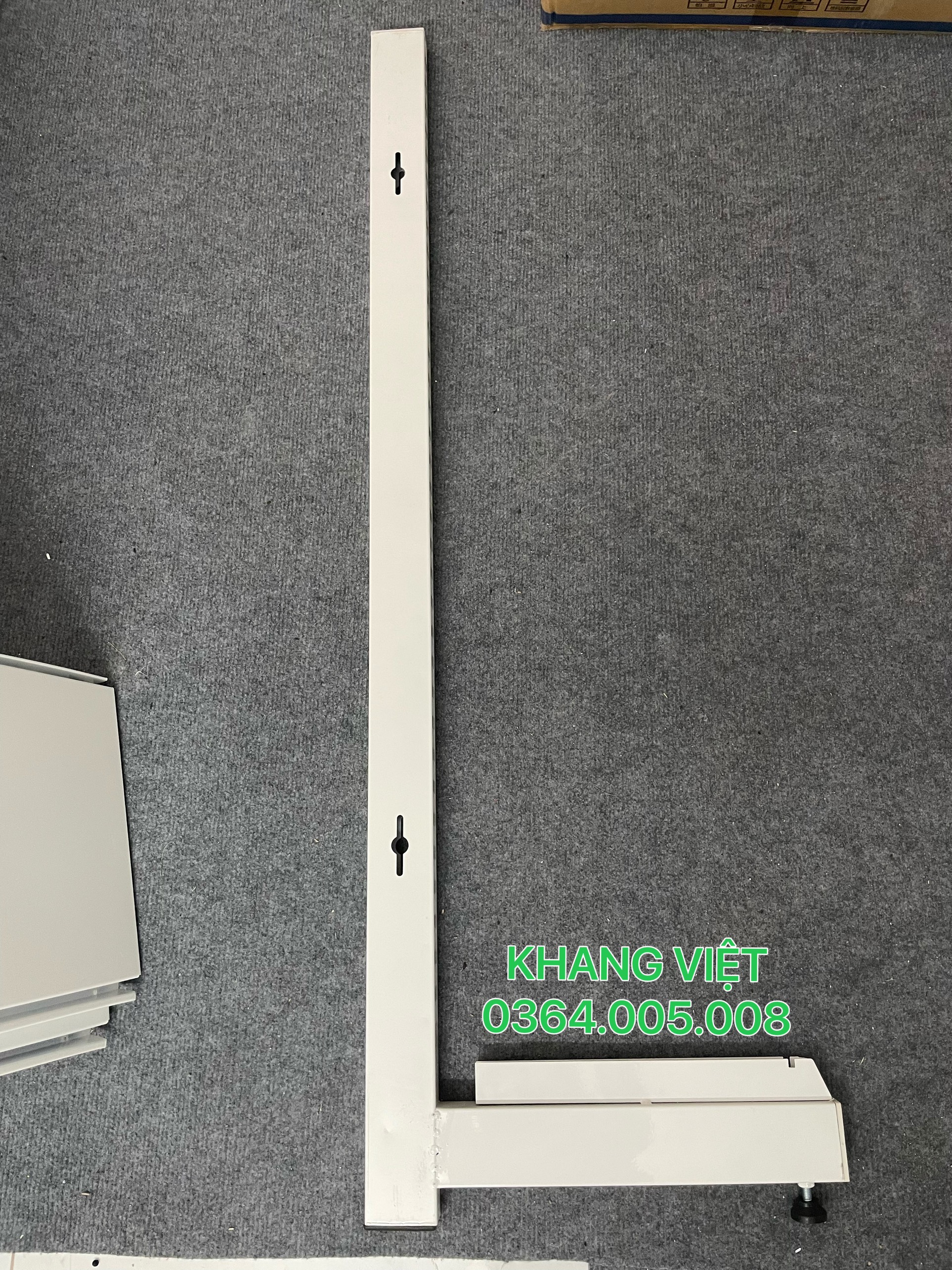 Chân trụ kệ siêu thị áp tường cao cấp - cao 1.2m, cao 1.5m và cao 1.8m