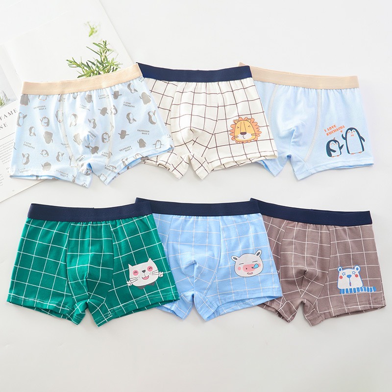 Combo 6 quần sịp bé trai đủ size 7-45kg đủ size