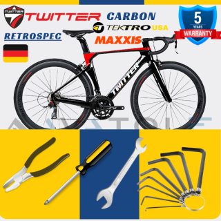 Xe đạp đua Twitter R5, Khung sườn sợi Carbon Mô-Đun cao Aero thumbnail