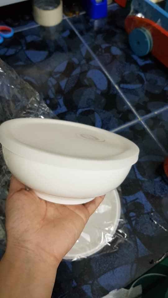 Bộ 2 tô sứ có nắp 16cm