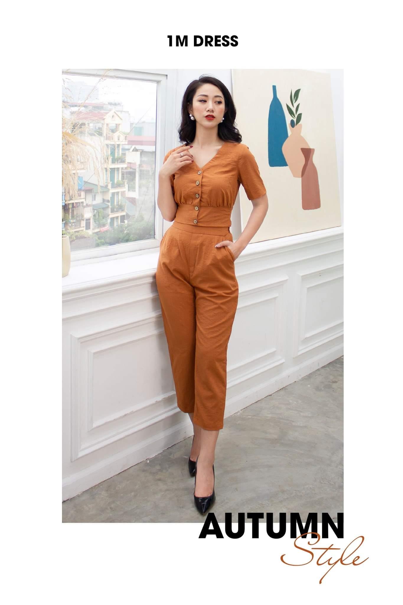 Sét bộ nút nhúm eo đũi không nhăn-QH