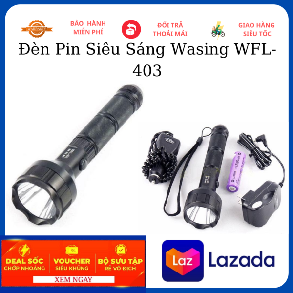 Đèn Pin Siêu Sáng Wasing WFL-403