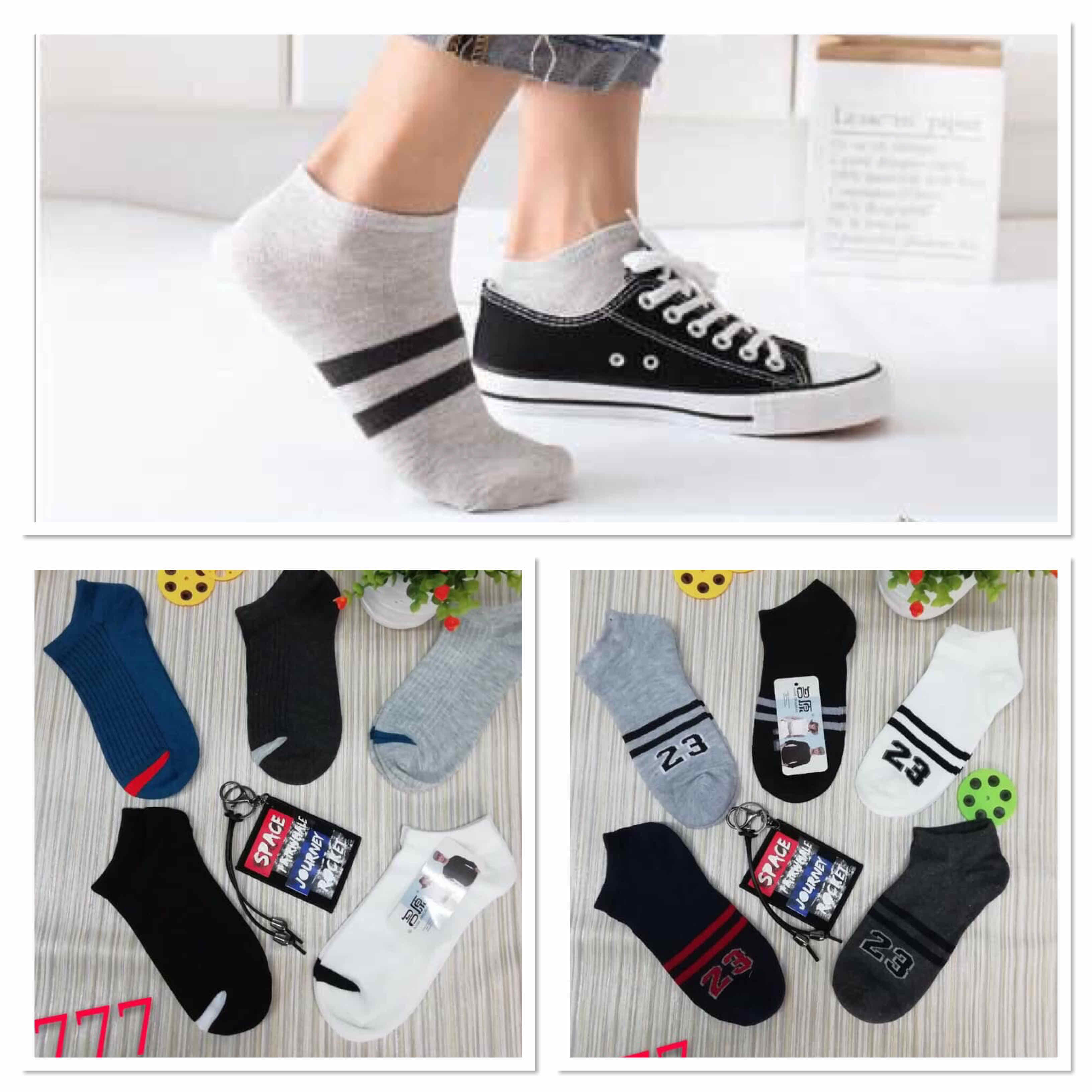 [FREESHIP + HOÀN TIỀN 50K] [HCM]Combo 5 đôi tất nam cotton hàng đẹp