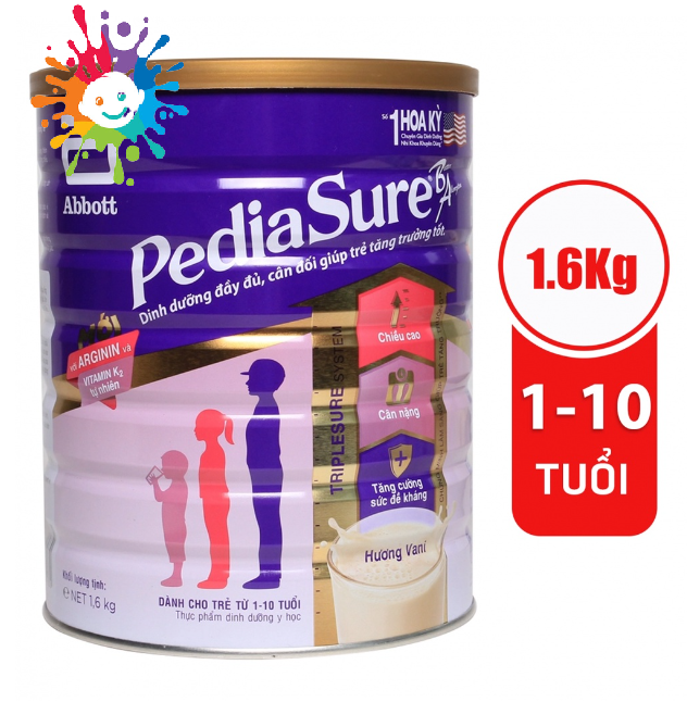 Sữa Pediasure 1,6kg (Mẫu mới ít ngọt)