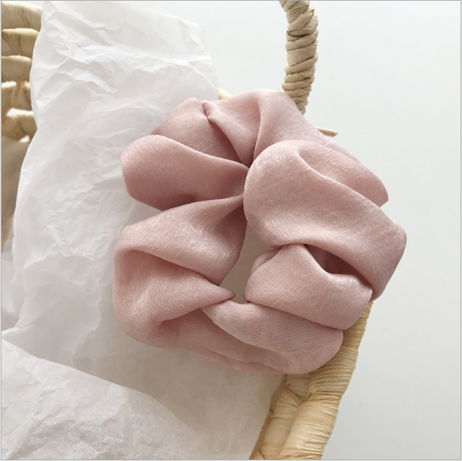 Cột Tóc Scrunchies Vải Mềm