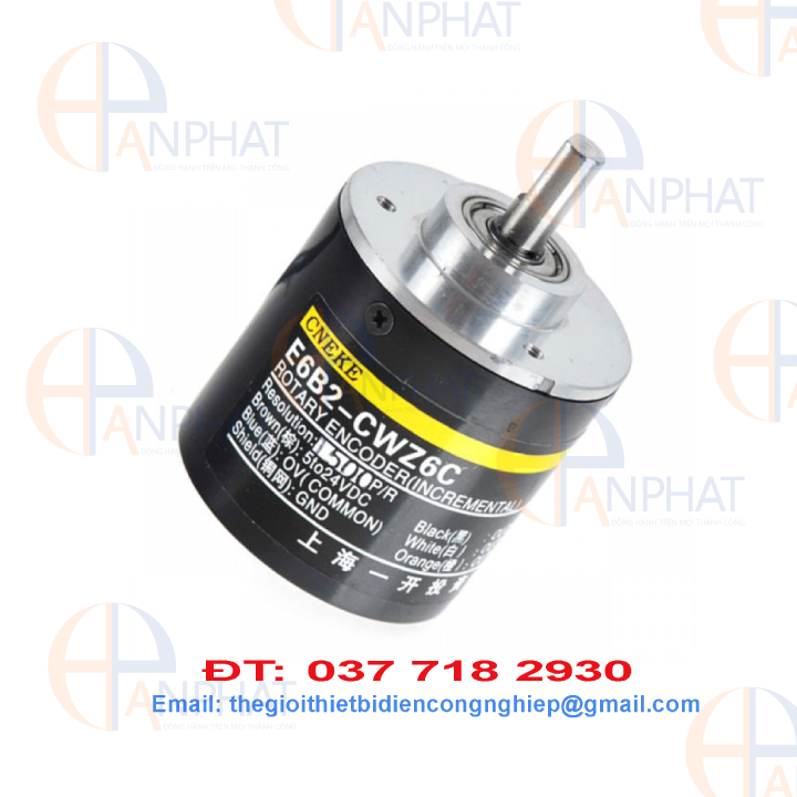[HCM]Encoder Omron E6B2-CWZ6C 1500 xung (1500p/r) nguồn 5-24VDC