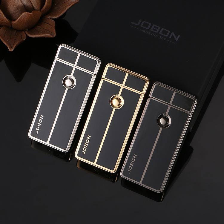 Hộp quẹt, Bật lửa Jobon Sạc Điện USB ZB-308A (Đen)