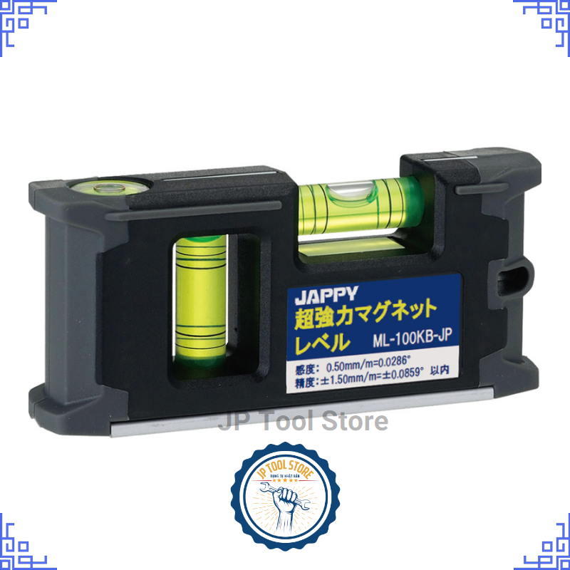 Thước thủy bỏ túi niigata 10cm ml-100kb/ml-100kb-jp nhật bản