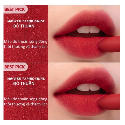 (SALE) SON ROMAND ZERO LAYER LIPSTICK M06