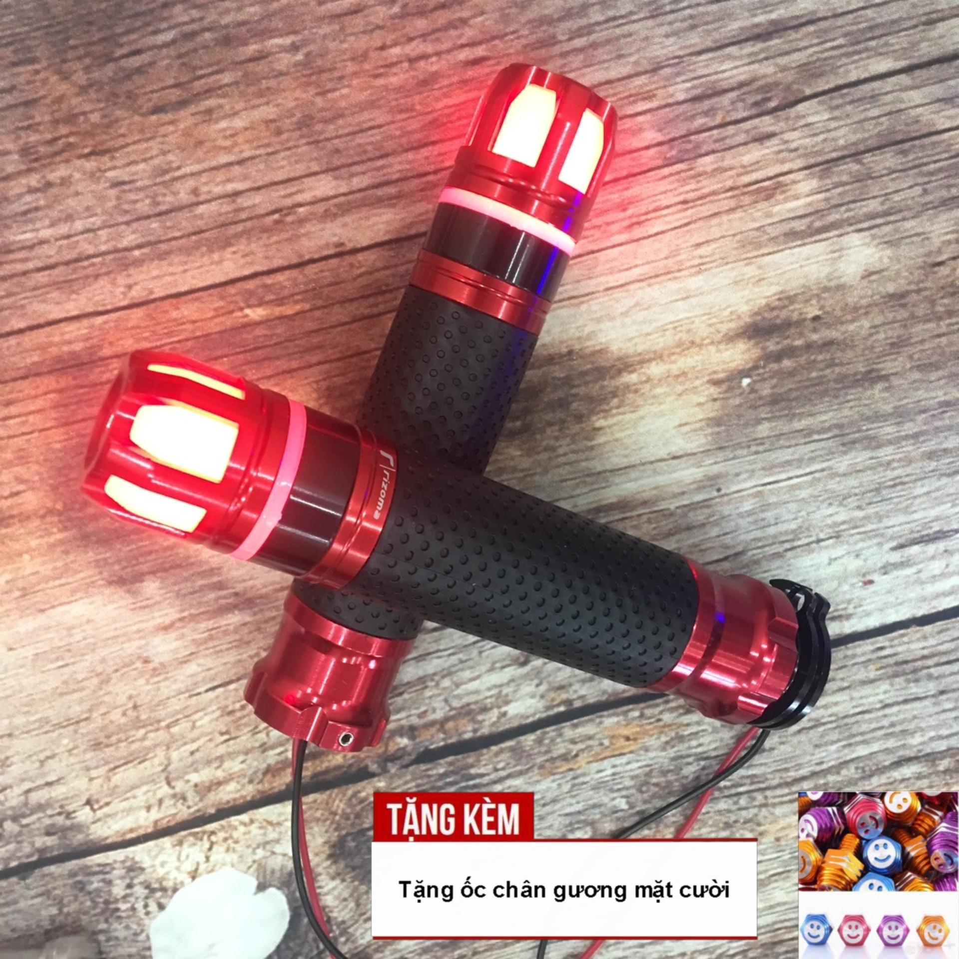 [TẶNG ỐC CHÂN GƯƠNG] 2 bao tay gù LED xoay Rizoma lắp xe máy, đẹp , chất và thời thượng G71-màu đỏ-20
