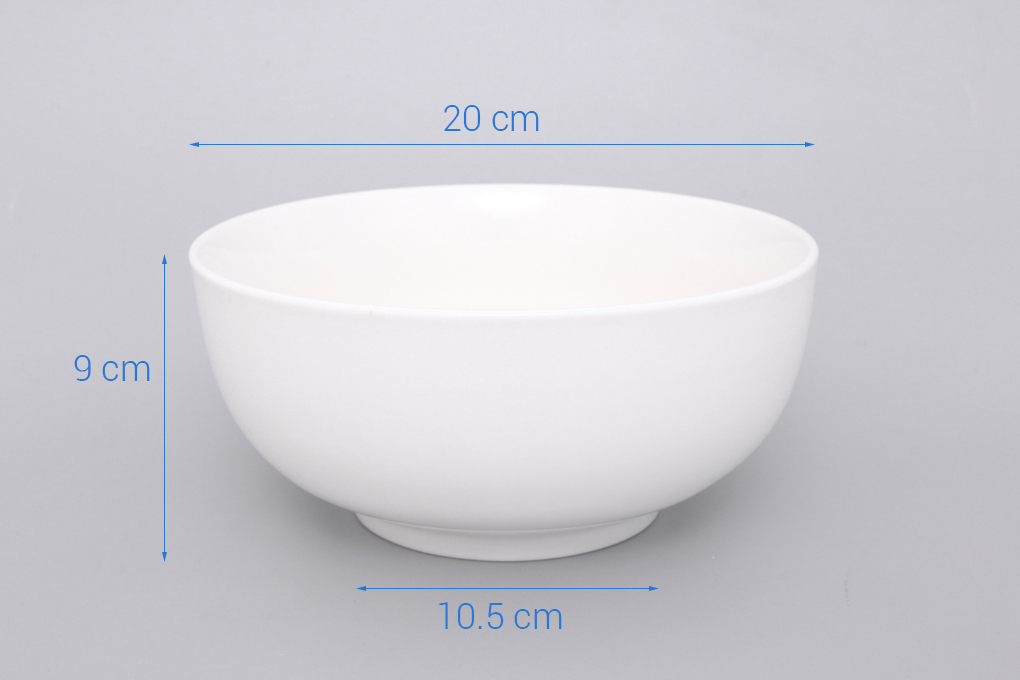 Tô canh sứ 20 cm Minh Châu MC-TH08